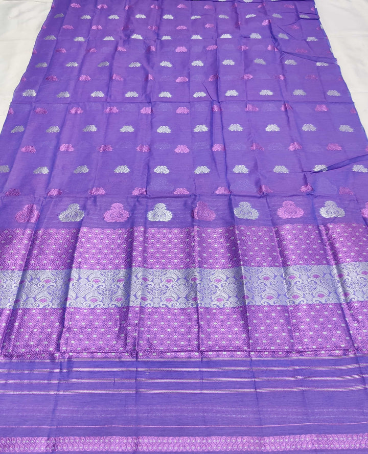 Colouring Jari AC Cotton* Mekhela Chador