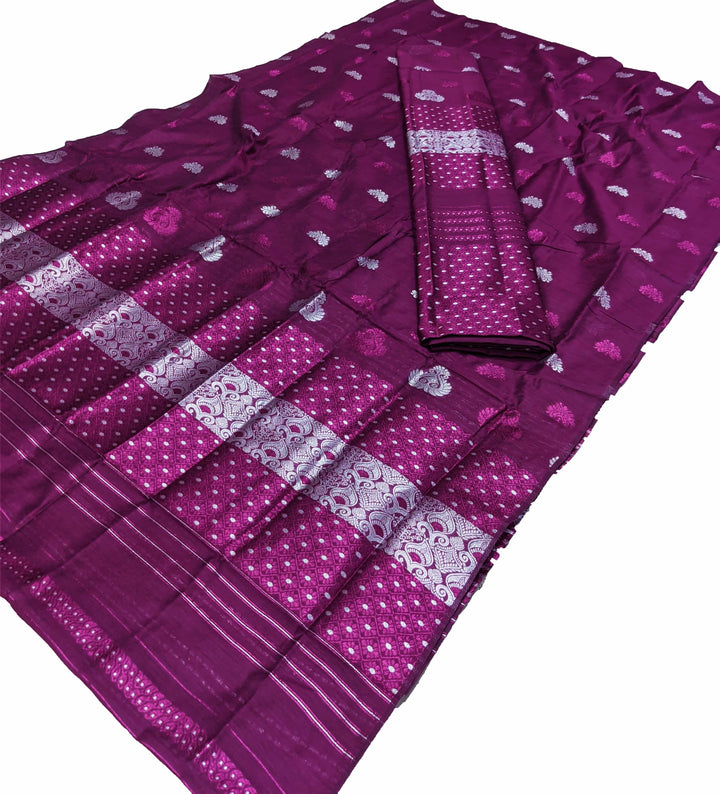 Colouring Jari AC Cotton* Mekhela Chador