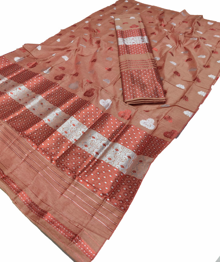 Colouring Jari AC Cotton* Mekhela Chador