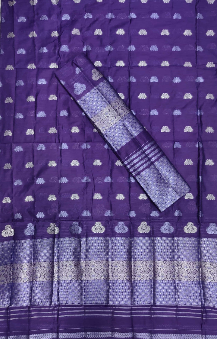 ৰং কৰা গুনা এ চি কটন মেখলা চাদৰ