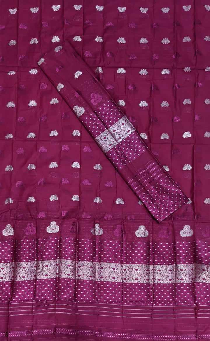 ৰং কৰা গুনা এ চি কটন মেখলা চাদৰ