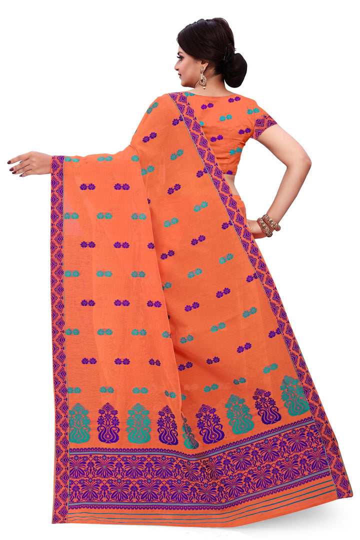 Weaving Two-Dhaga Work AC Cotton* Mekhela Sador
