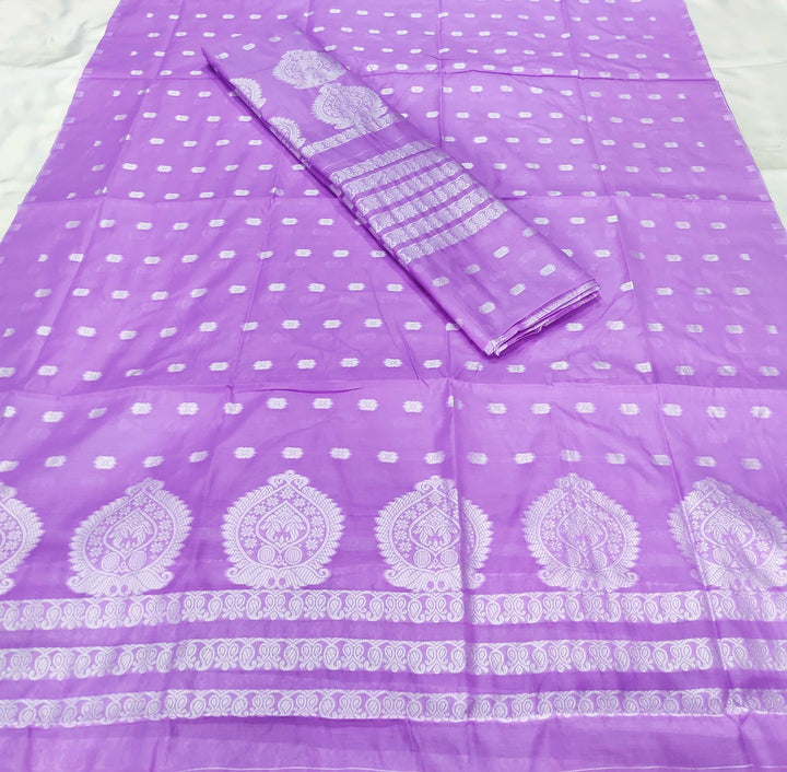 Weaving Dhaga Work AC Cotton* Mekhela Sador - King Khap