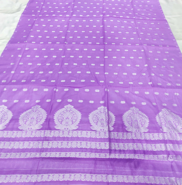 Weaving Dhaga Work AC Cotton* Mekhela Sador - King Khap