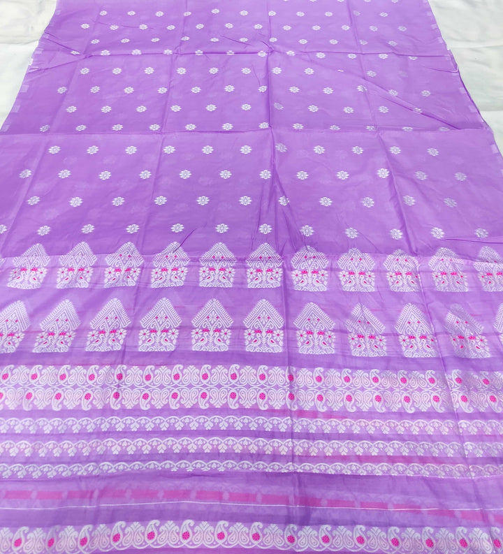Weaving Dhaga Work AC Cotton* Mekhela Sador - Moor & Miri