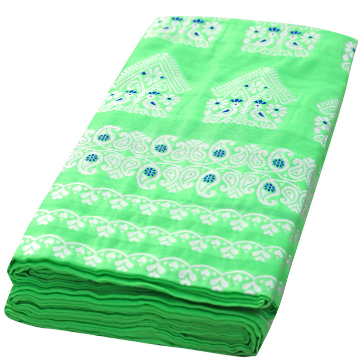 Weaving Dhaga Work AC Cotton* Mekhela Sador - Moor & Miri