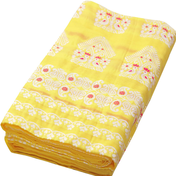 Weaving Dhaga Work AC Cotton* Mekhela Sador - Moor & Miri