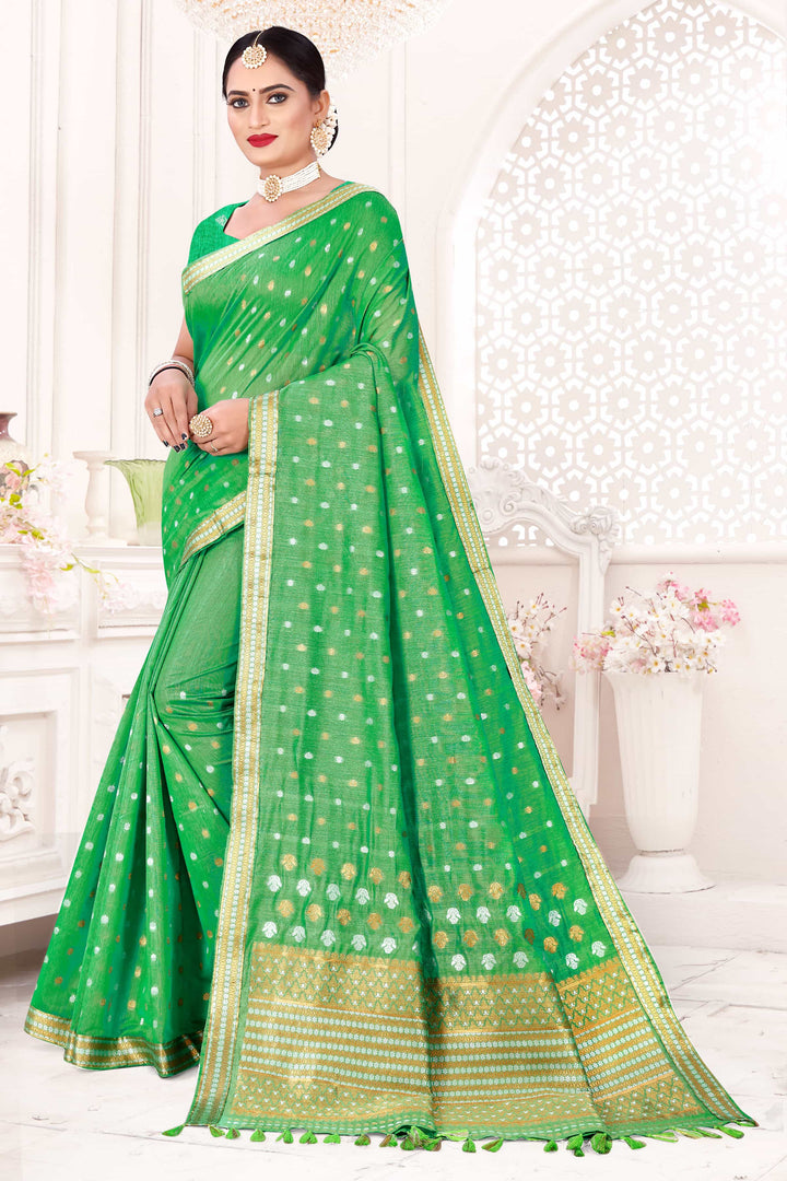 AC Cotton* Woven Assamese Saree