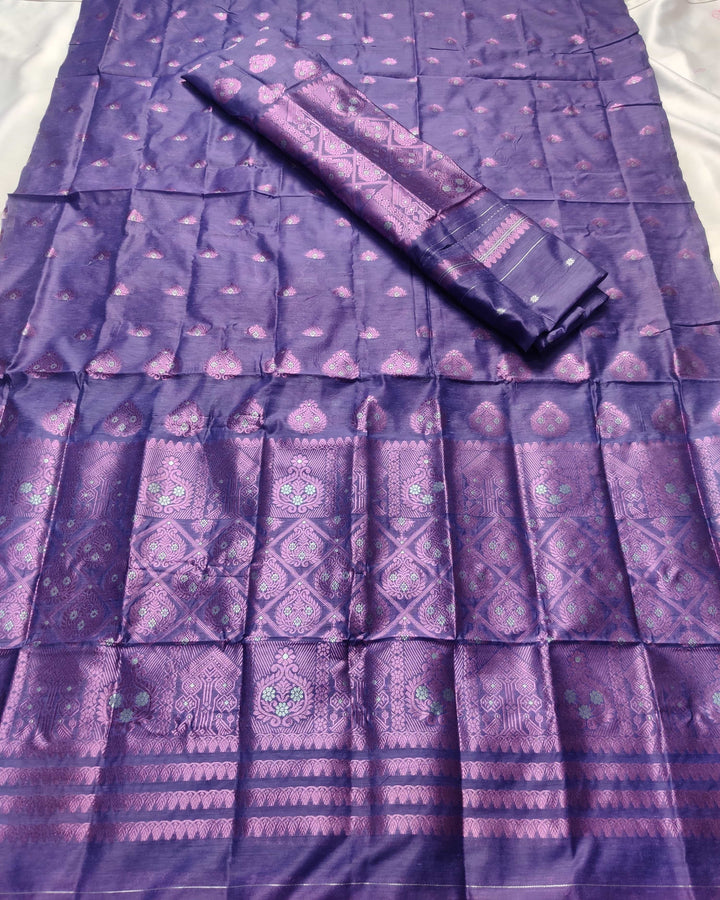 Colouring Jari AC Cotton* Mekhela Sador