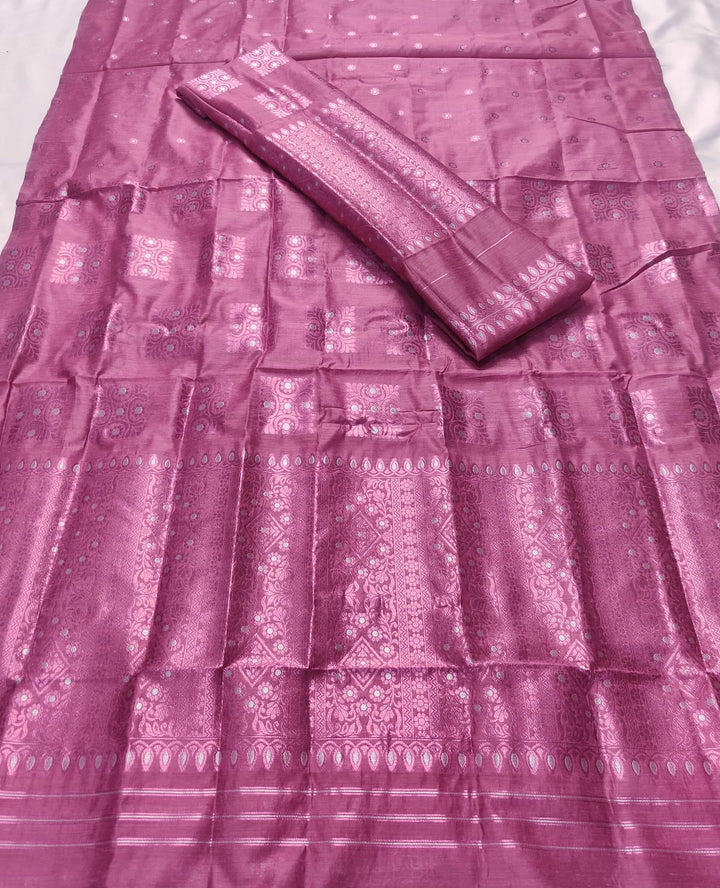 Colouring Jari AC Cotton* Mekhela Sador