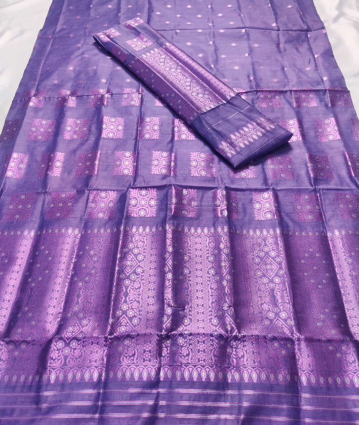 Colouring Jari AC Cotton* Mekhela Sador