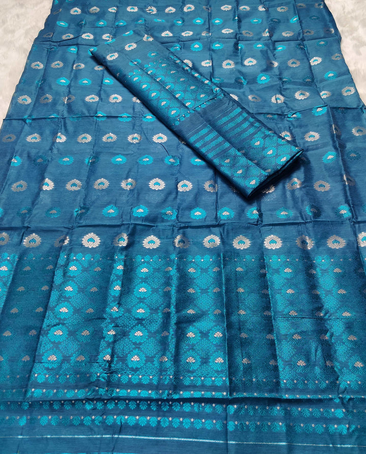 Colouring Jari AC Cotton* Mekhela Sador