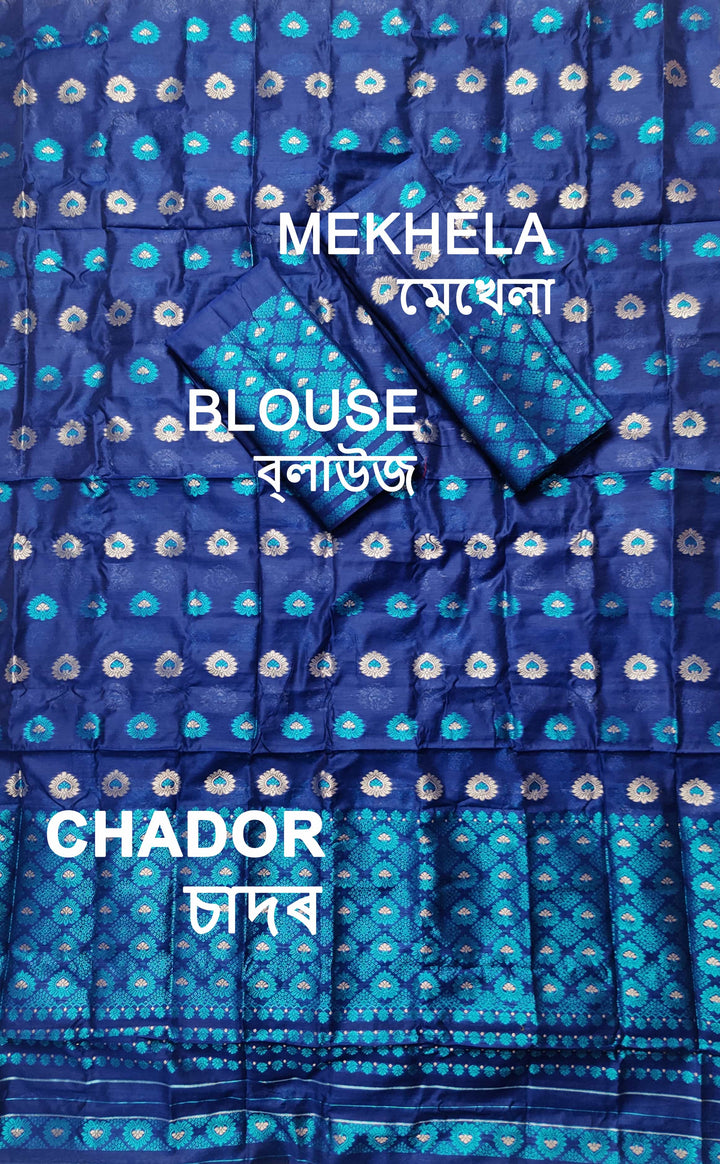 Colouring Jari AC Cotton* Mekhela Sador