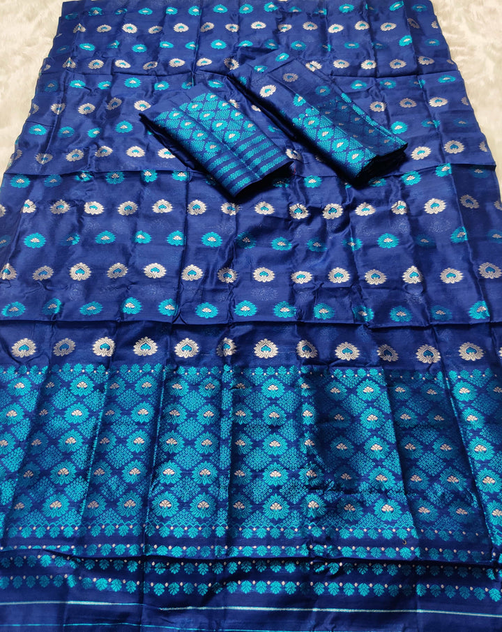 Colouring Jari AC Cotton* Mekhela Sador