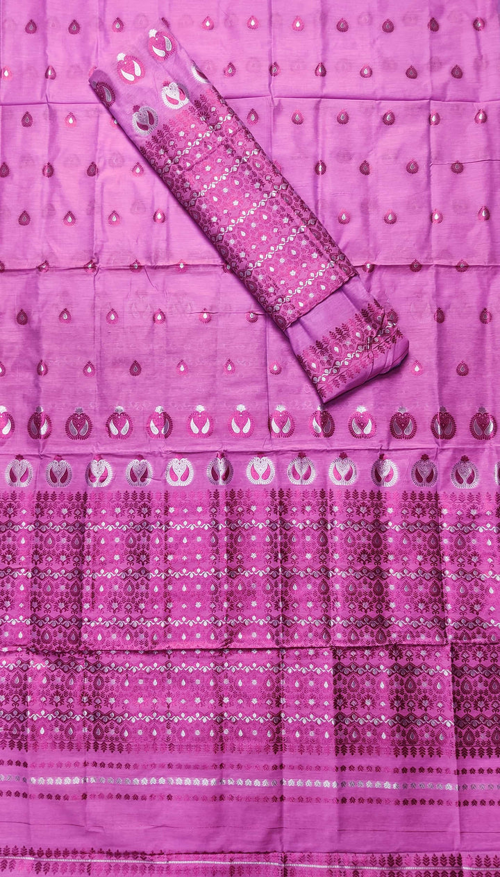 Colouring Jari AC Cotton* Mekhela Sador