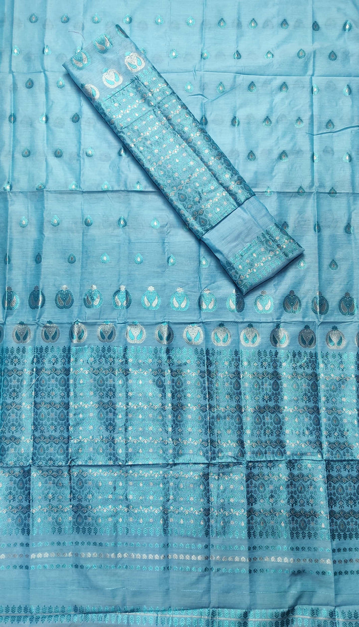Colouring Jari AC Cotton* Mekhela Sador