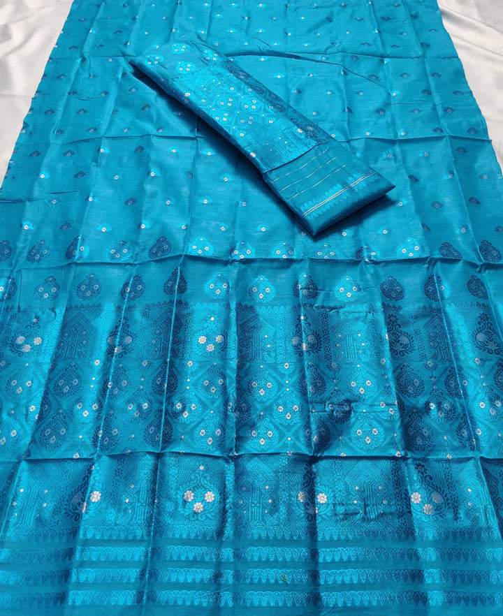 Colouring Jari AC Cotton* Mekhela Sador