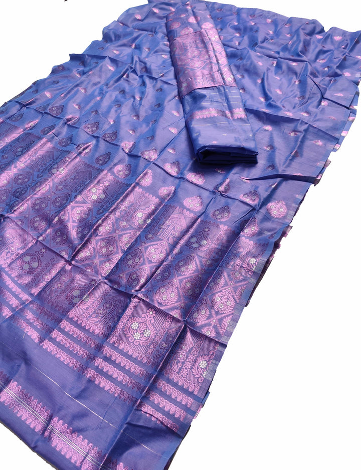 Colouring Jari AC Cotton* Mekhela Sador