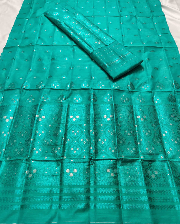 Colouring Jari AC Cotton* Mekhela Sador