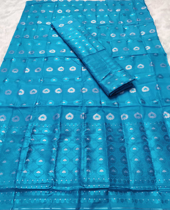 Colouring Jari AC Cotton* Mekhela Sador