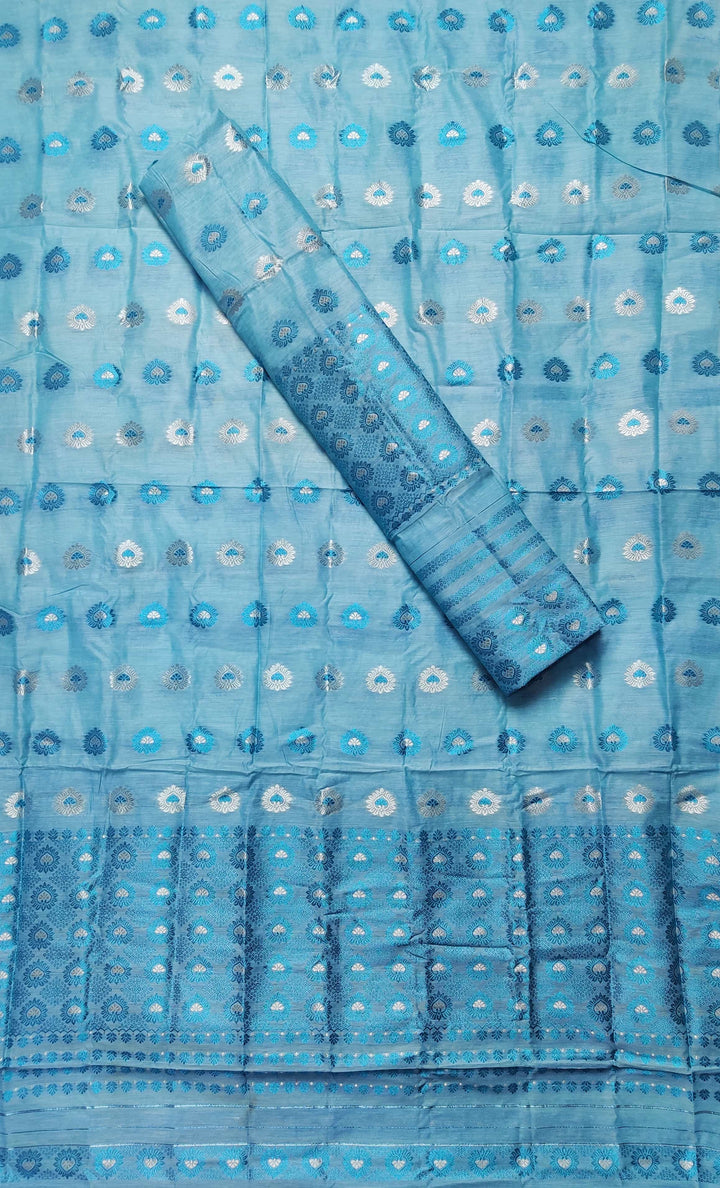 Colouring Jari AC Cotton* Mekhela Sador