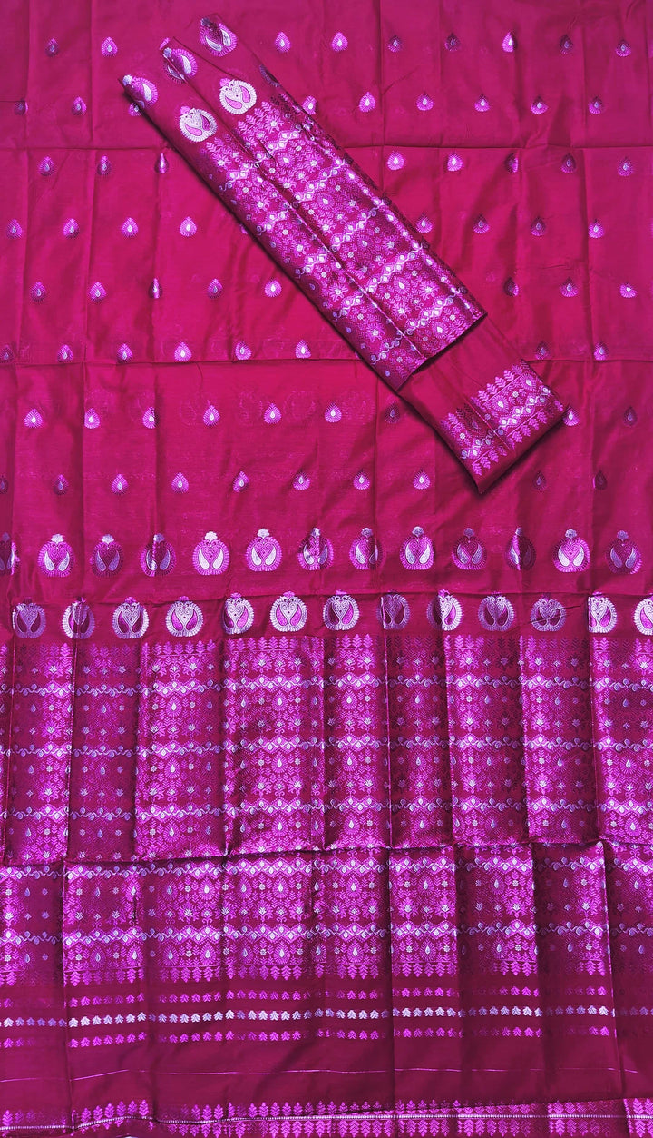 Colouring Jari AC Cotton* Mekhela Sador