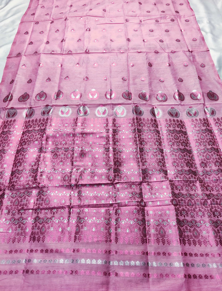 Colouring Jari AC Cotton* Mekhela Sador