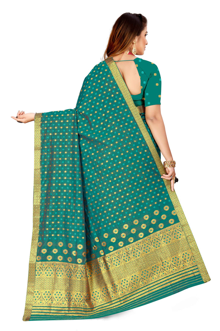 Gold Jari AC Cotton* Mekhela Chador