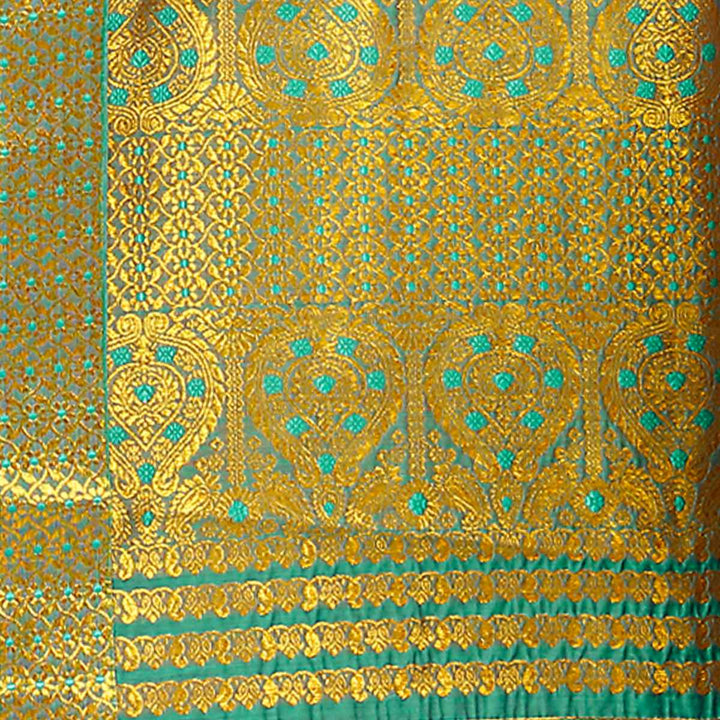 Gold Jari AC Cotton* Mekhela Chador