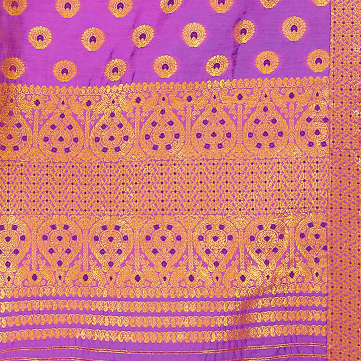 Gold Jari AC Cotton* Mekhela Chador