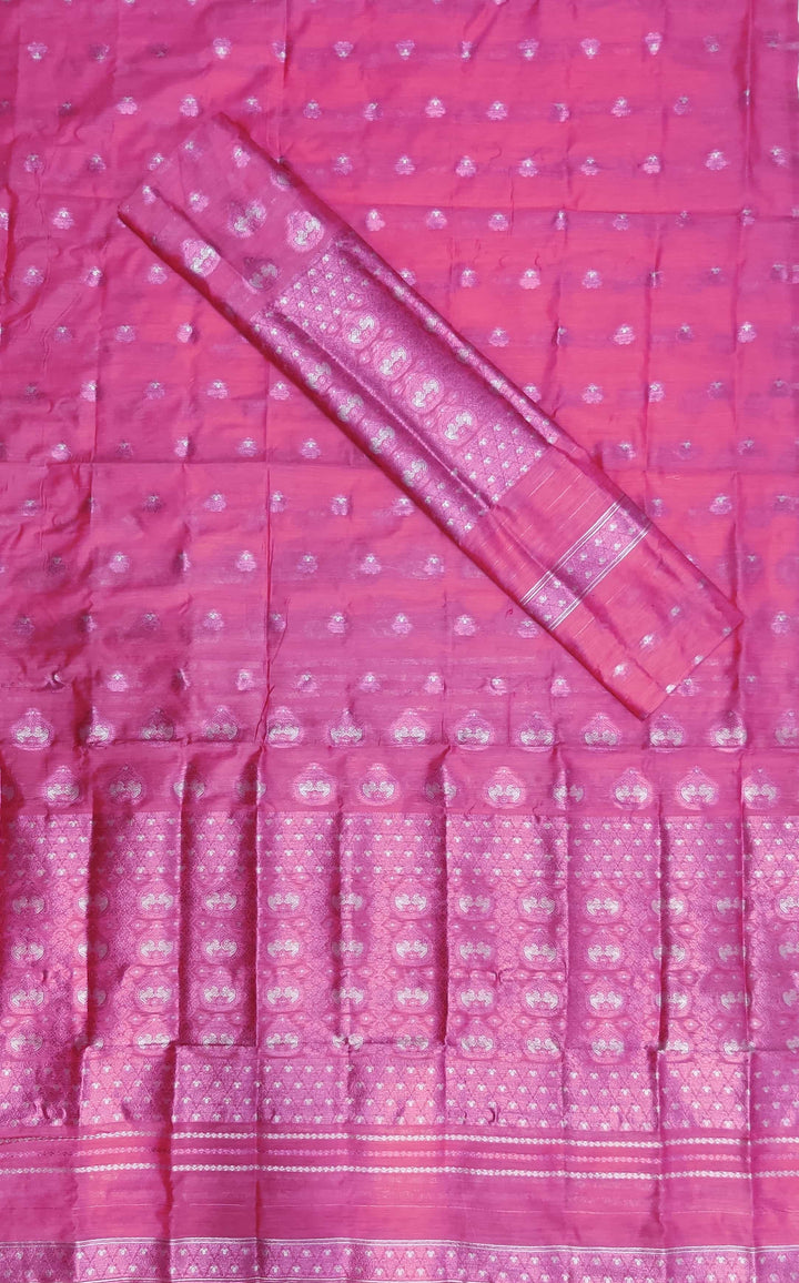 ৰং কৰা গুনা এ চি কটন মেখলা চাদৰ