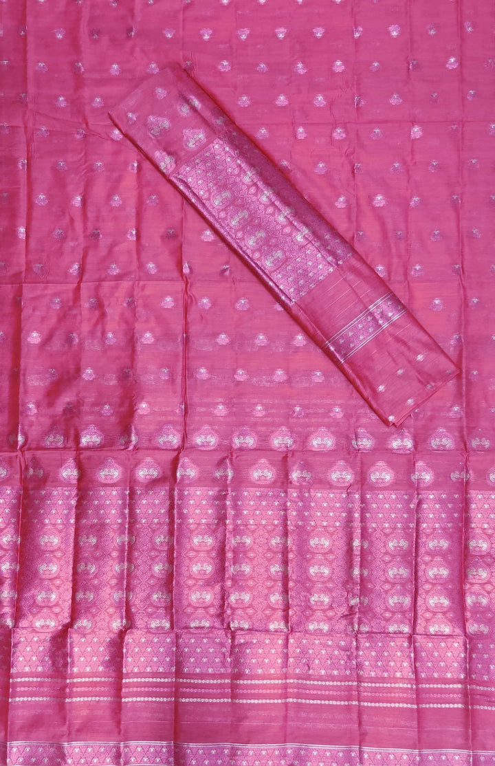ৰং কৰা গুনা এ চি কটন মেখলা চাদৰ