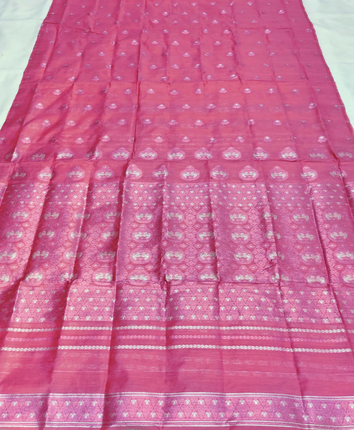 ৰং কৰা গুনা এ চি কটন মেখলা চাদৰ