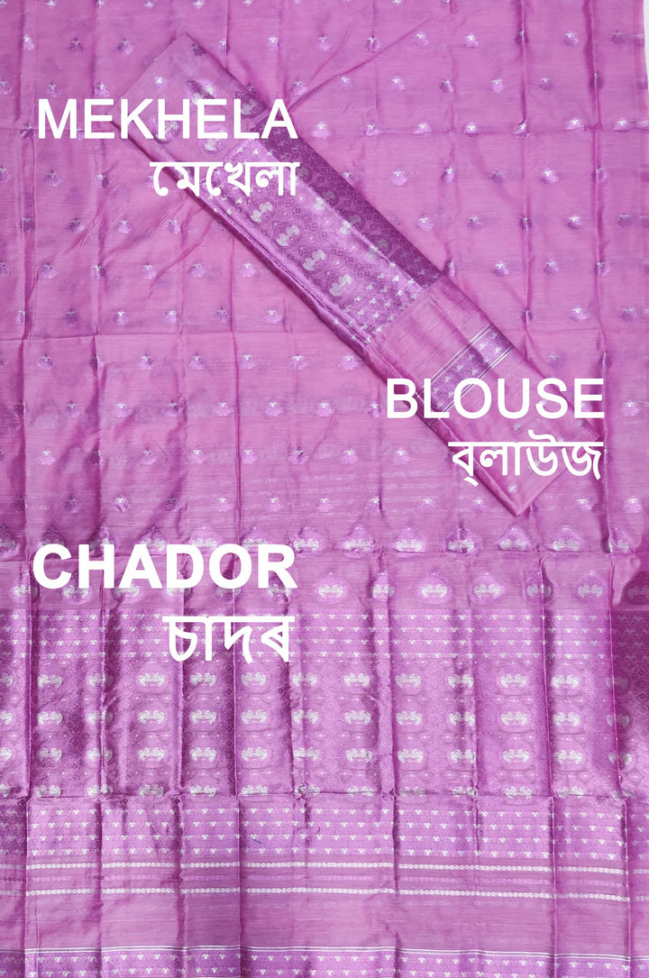 Colouring Jari AC Cotton* Mekhela Chador