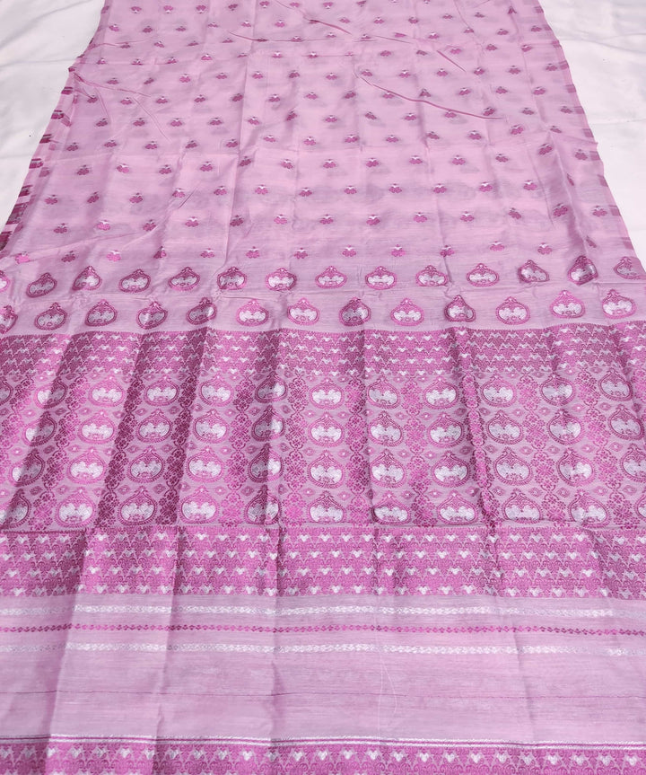 ৰং কৰা গুনা এ চি কটন মেখলা চাদৰ