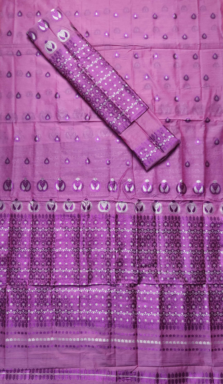 Colouring Jari AC Cotton* Mekhela Sador