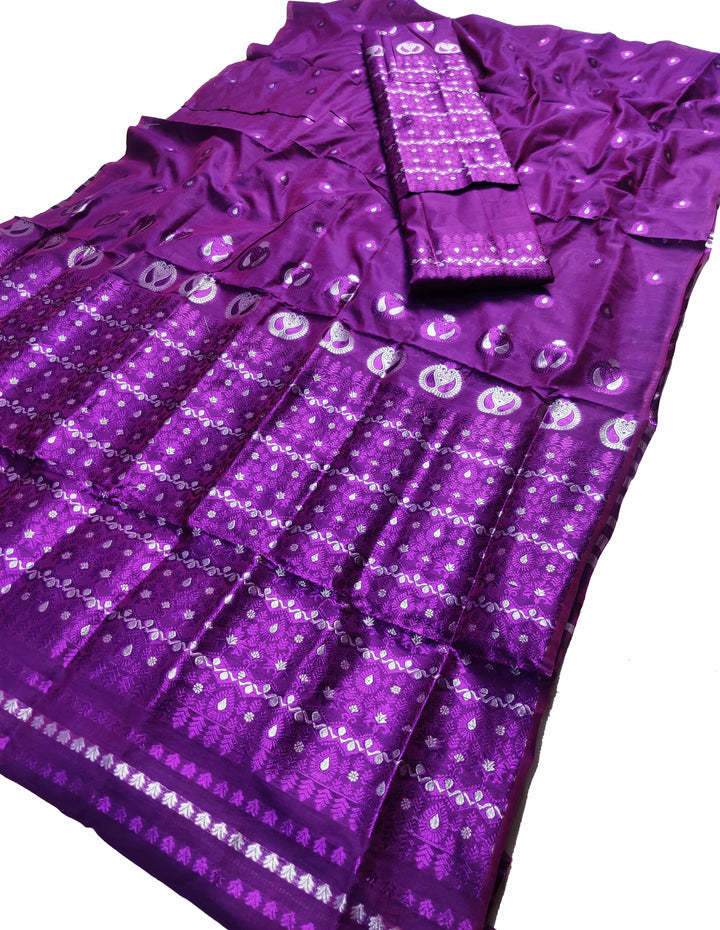 Colouring Jari AC Cotton* Mekhela Sador