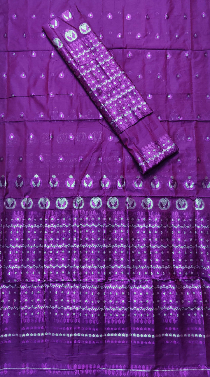 Colouring Jari AC Cotton* Mekhela Sador