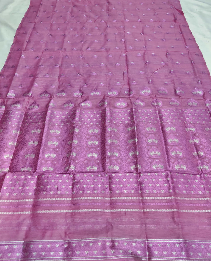 ৰং কৰা গুনা এ চি কটন মেখলা চাদৰ