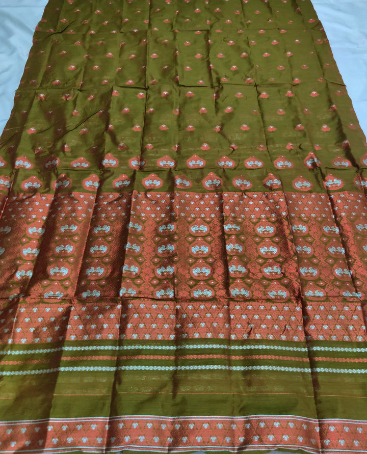 Colouring Jari AC Cotton* Mekhela Chador