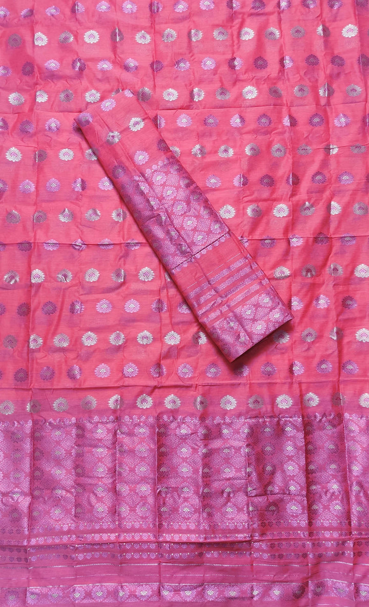 Colouring Jari AC Cotton* Mekhela Sador