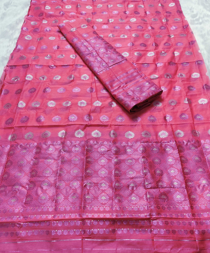 Colouring Jari AC Cotton* Mekhela Sador