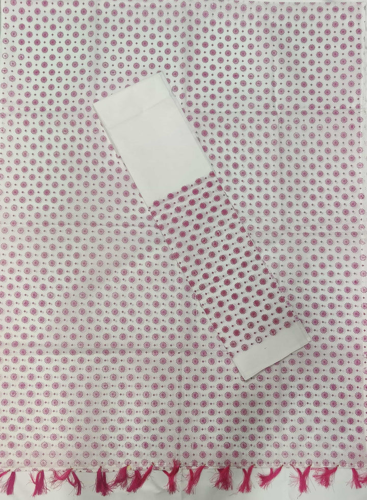 Printed Cotton Blend* Mekhela Sador