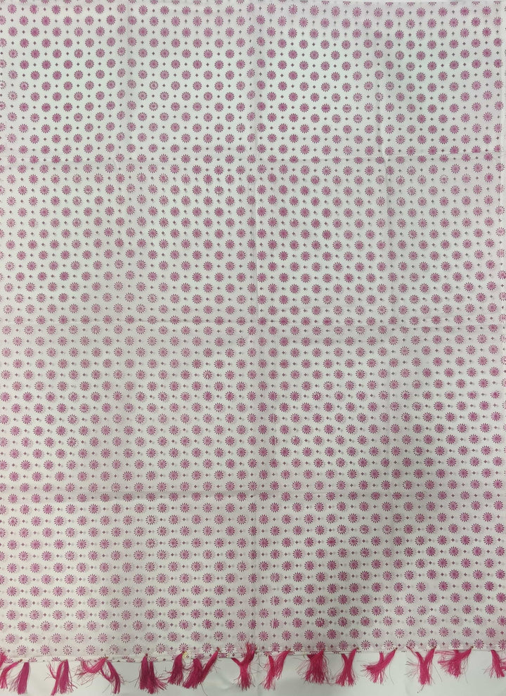 Printed Cotton Blend* Mekhela Sador