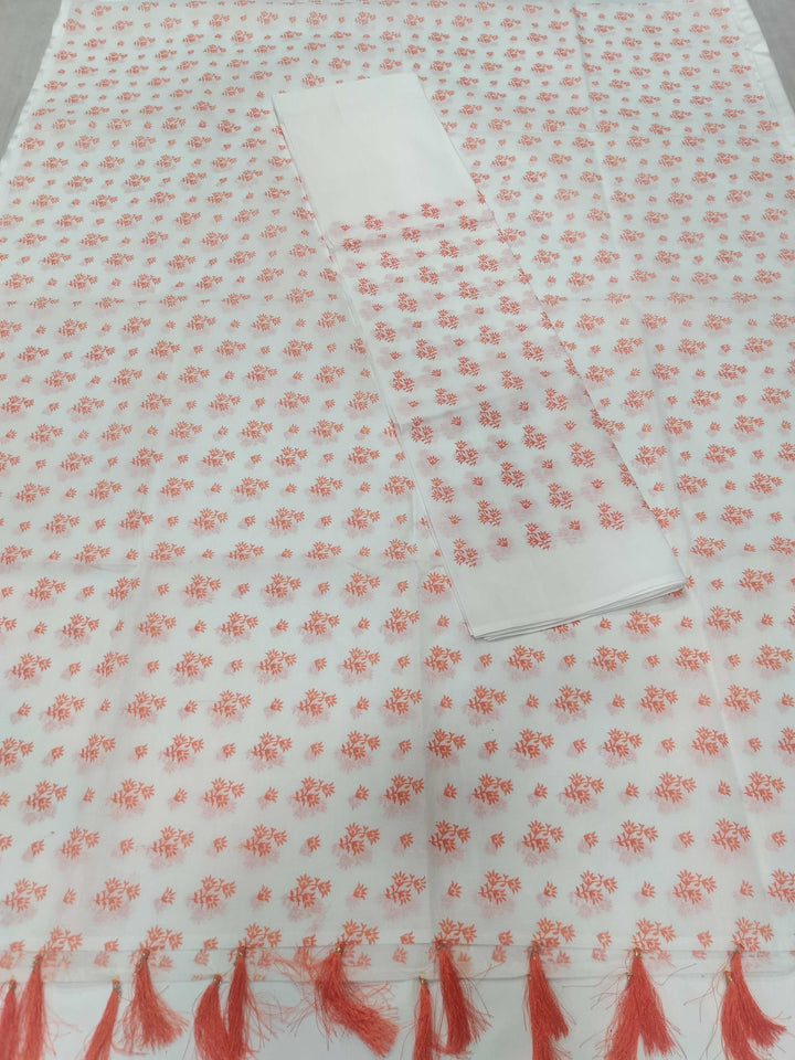 Printed Cotton Blend* Mekhela Sador
