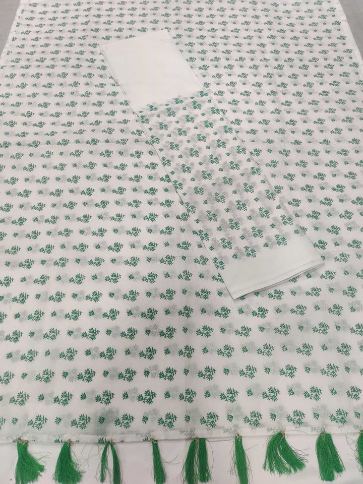 Printed Cotton Blend* Mekhela Sador