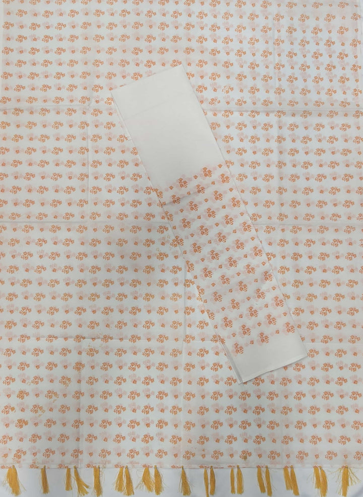 Printed Cotton Blend* Mekhela Sador