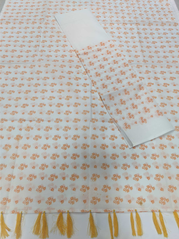 Printed Cotton Blend* Mekhela Sador