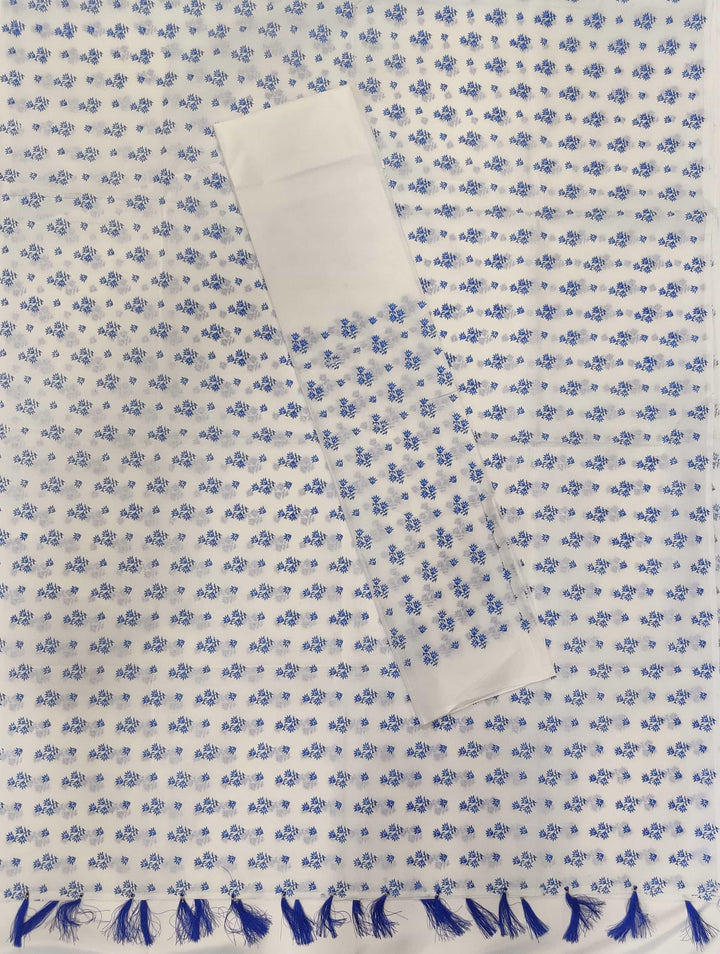 Printed Cotton Blend* Mekhela Sador
