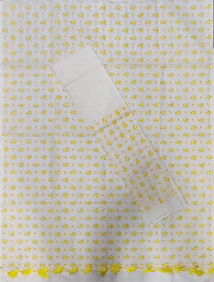 Printed Cotton Blend* Mekhela Sador